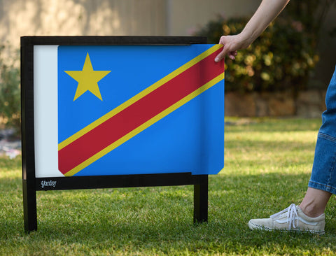 Flag Congo Yardsy Sign yard sign