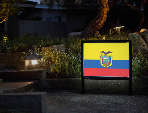 Flag Ecuador Yardsy Sign yard sign
