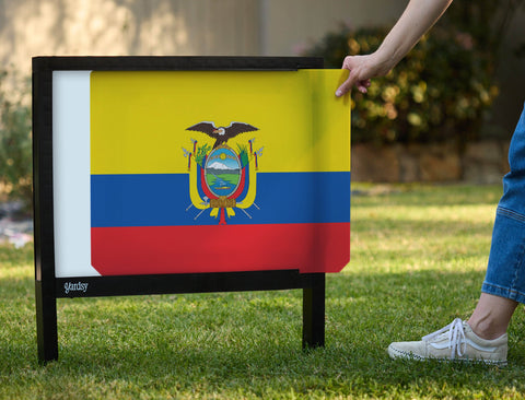 Flag Ecuador Yardsy Sign yard sign