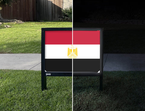 Flag Egypt Yardsy Sign yard sign