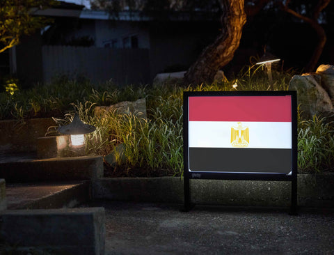 Flag Egypt Yardsy Sign yard sign