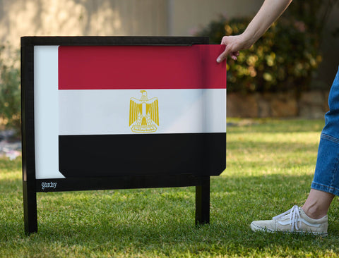 Flag Egypt Yardsy Sign yard sign