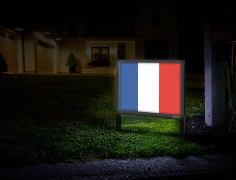 Flag France Yardsy Sign Mailbox