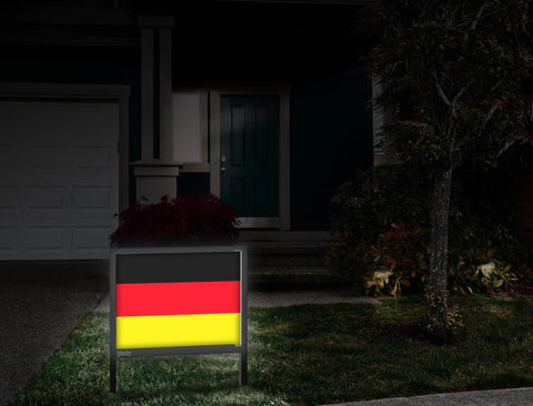 Flag Germany Yardsy Sign Front Door