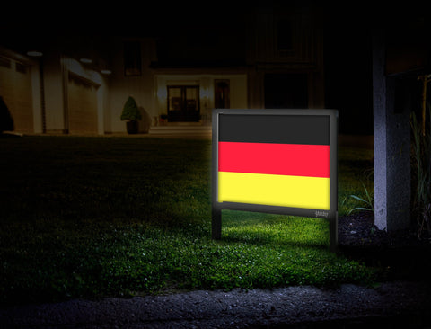 Flag Germany Yardsy Sign Mailbox