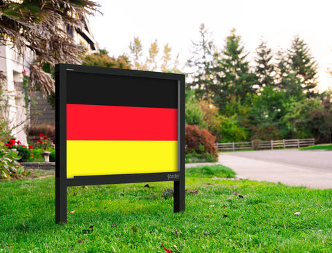 Flag Germany Yardsy Sign Yard