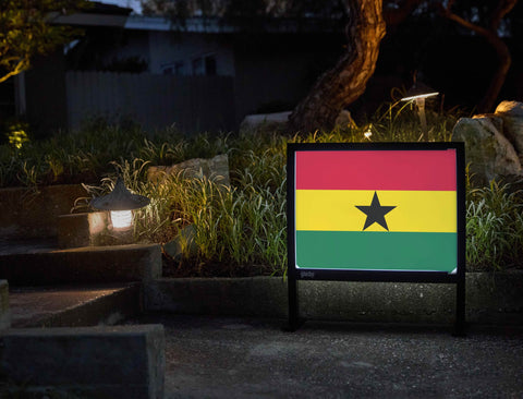 Flag Ghana Yardsy Sign yard sign