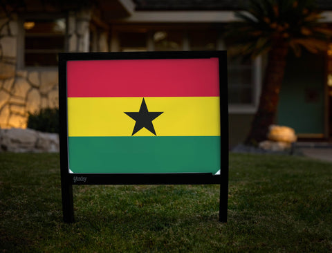 Flag Ghana Yardsy Sign yard sign