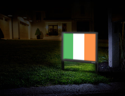 Flag Ireland Yardsy Sign Mailbox