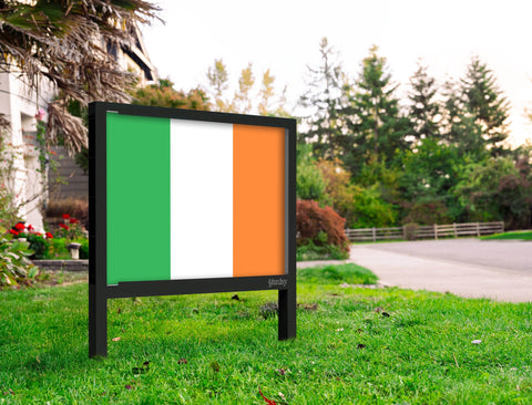 Flag Ireland Yardsy Sign Yard