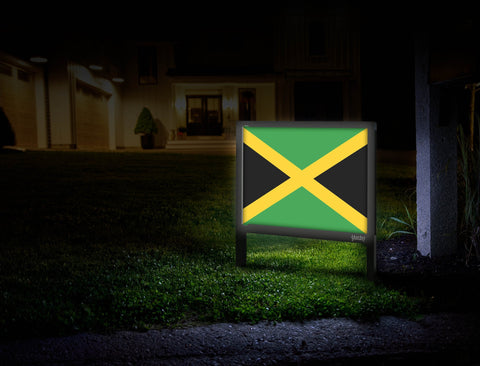 Flag Jamaica Yardsy Sign Mailbox