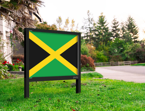 Flag Jamaica Yardsy Sign Yard