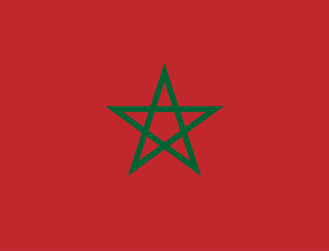Flag Morocco Yardsy Sign yard sign
