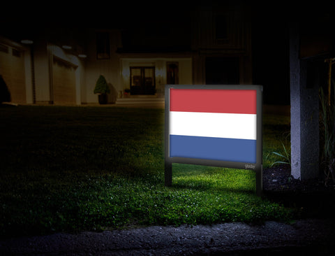 Flag Netherlands Yardsy Sign Mailbox