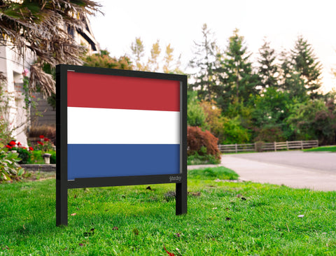 Flag Netherlands Yardsy Sign Yard