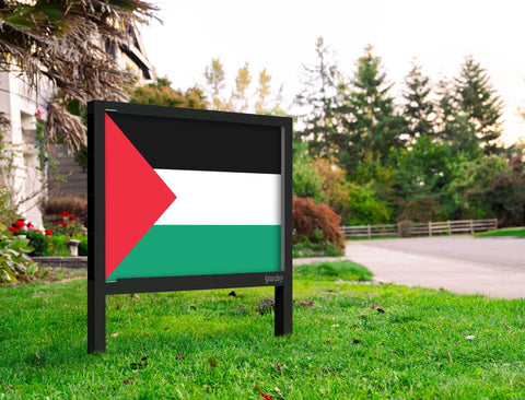 Flag Palestine Yardsy Sign Yard