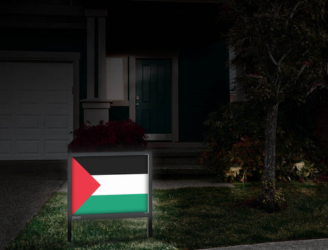Flag Palestine Front Door