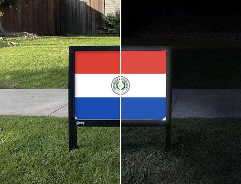 Flag Paraguay Yardsy Sign yard sign