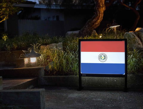 Flag Paraguay Yardsy Sign yard sign