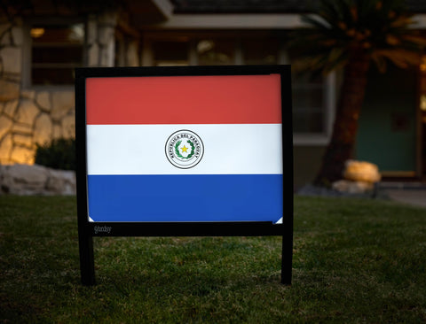Flag Paraguay Yardsy Sign yard sign