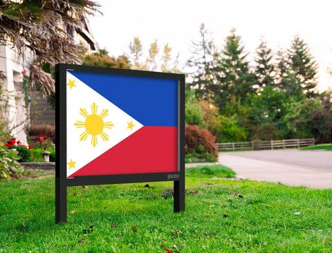 Flag Philippines Yardsy Sign Yard