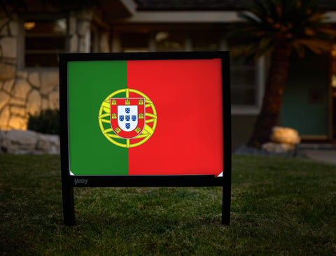 Flag Portugal Yardsy Sign yard sign