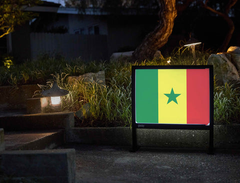 Flag Senegal Yardsy Sign yard sign
