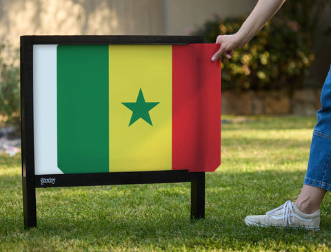 Flag Senegal Yardsy Sign yard sign
