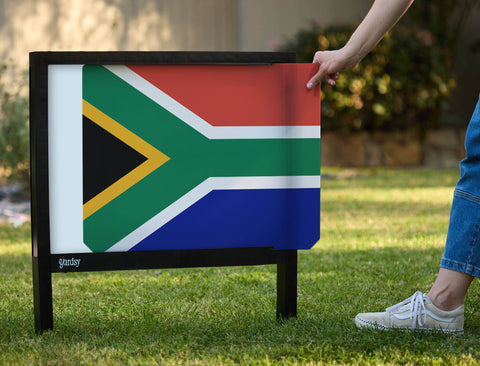 Flag South Africa Yardsy Sign yard sign