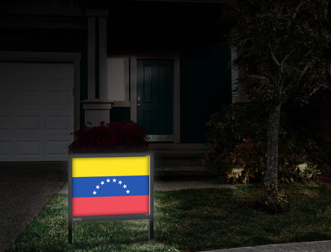 Flag Venezuela Yardsy Sign Front Door
