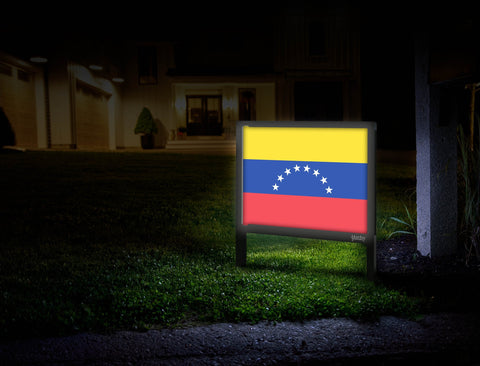 Flag Venezuela Yardsy Sign Mailbox