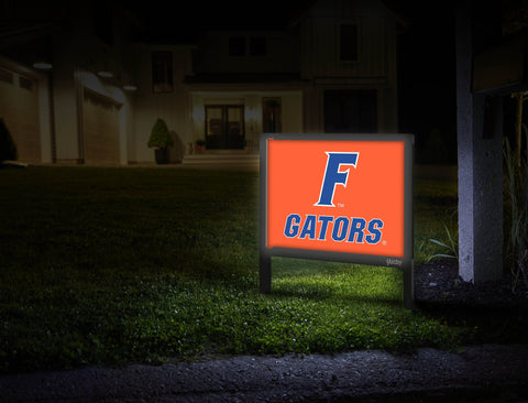Florida F Gators Mark Orange Mailbox