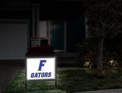 Florida F Gators Mark White Front Door