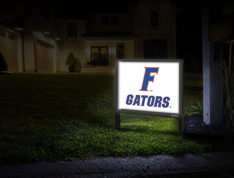 Florida F Gators Mark White Mailbox