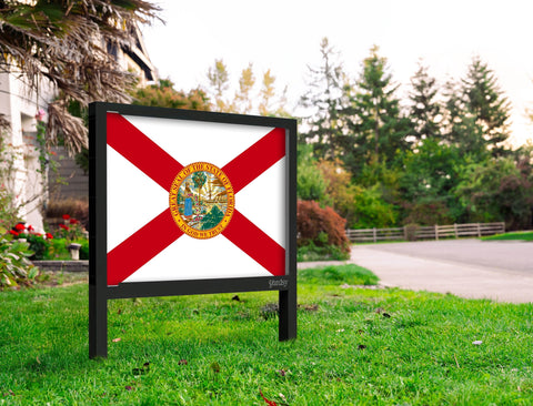 Florida Flag Yardsy Sign Yard