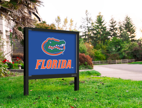 Florida Gator Mark Blue Yardsy Sign