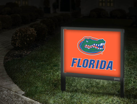 Florida Gator Mark Orange Yardsy Sign