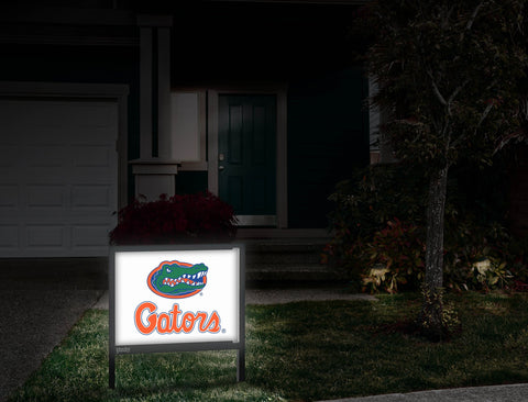 Florida Gators Wordmark White Front Door