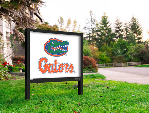 Florida Gators Wordmark White Yard