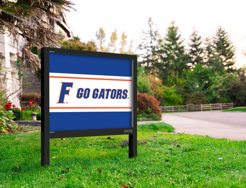 Florida Go Gators Blue Yardsy Sign Yard