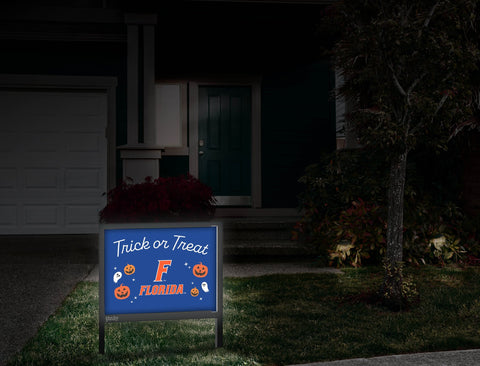 Florida Halloween Trick Or Treat Yardsy Sign