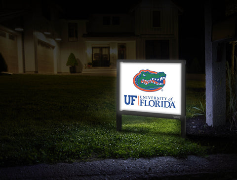 Florida Institutional Gator Mark White Mailbox