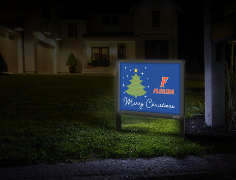 Florida Merry Christmas Yardsy Sign Mailbox