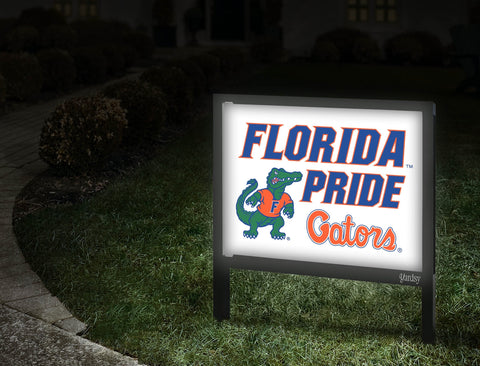 Florida Pride Albert Gators White Walkway