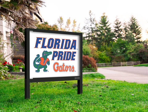 Florida Pride Albert Gators White Yard