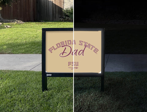 Florida State Dad Yardsy Sign yard sign