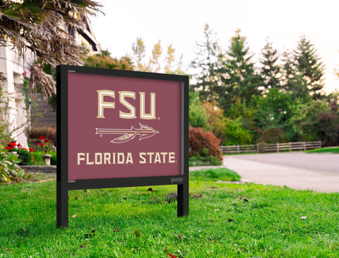 Florida State FSU Spear Garnet Yardsy Sign