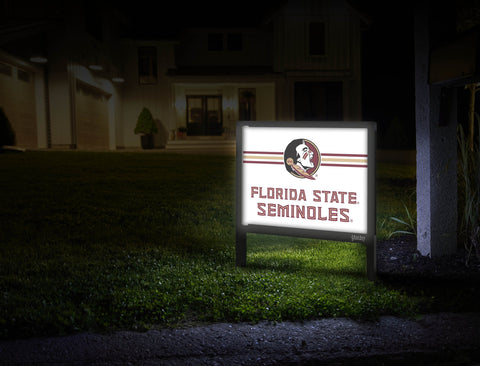 Florida State Seminoles White Yardsy Sign