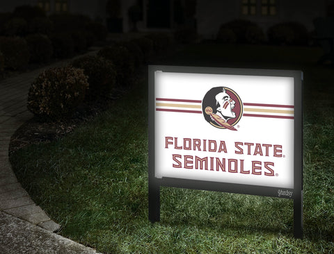 Florida State Seminoles White Yardsy Sign