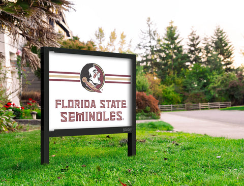 Florida State Seminoles White Yardsy Sign
